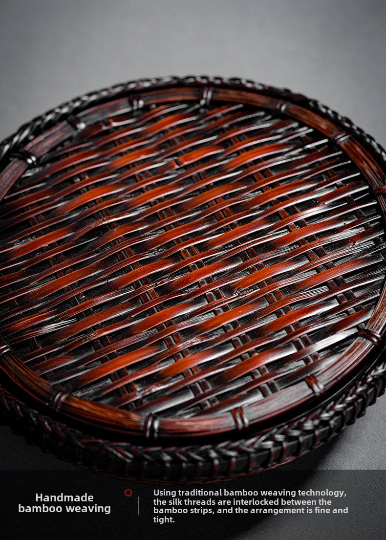 Simple Bamboo-Woven Tray