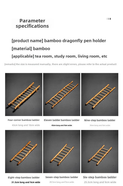 Bamboo Whip Tea Cup Holder