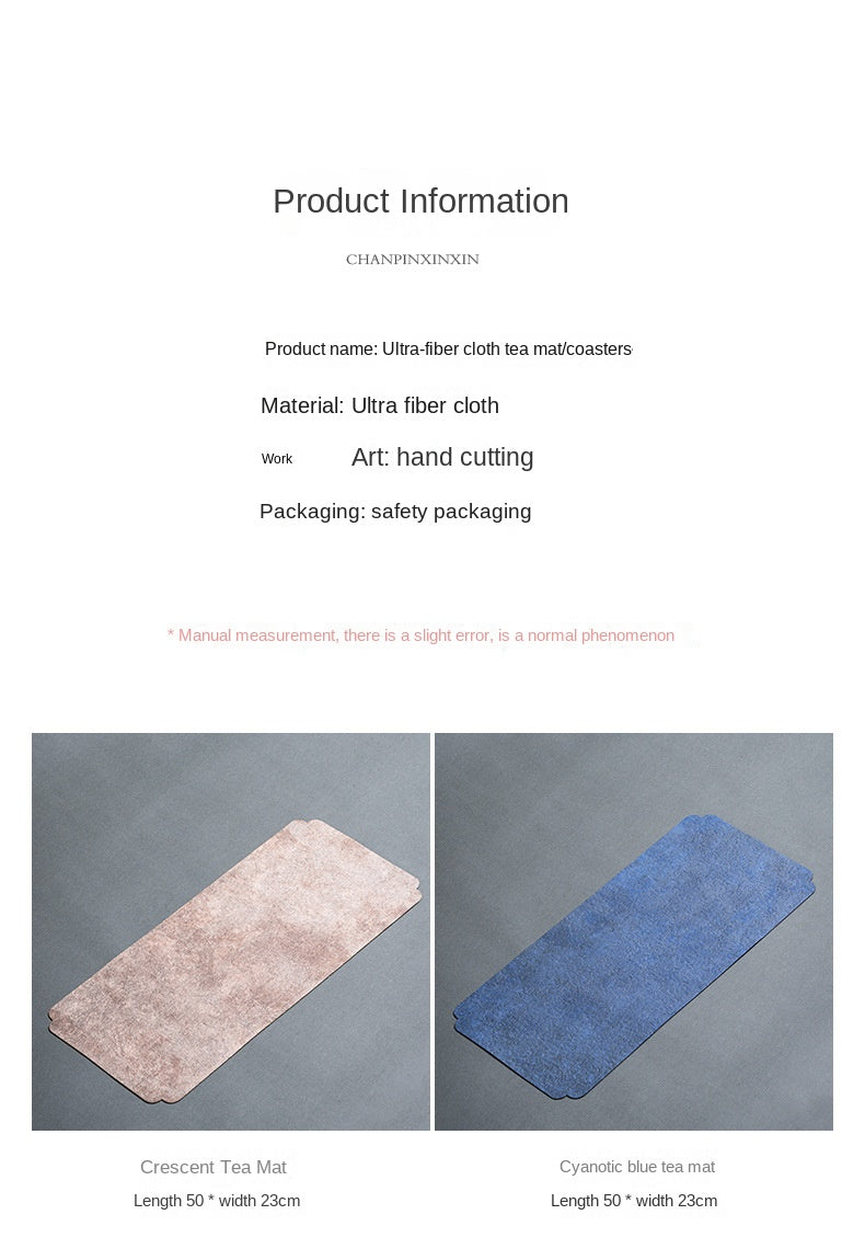 Microfiber Cloth Master Tea Mat