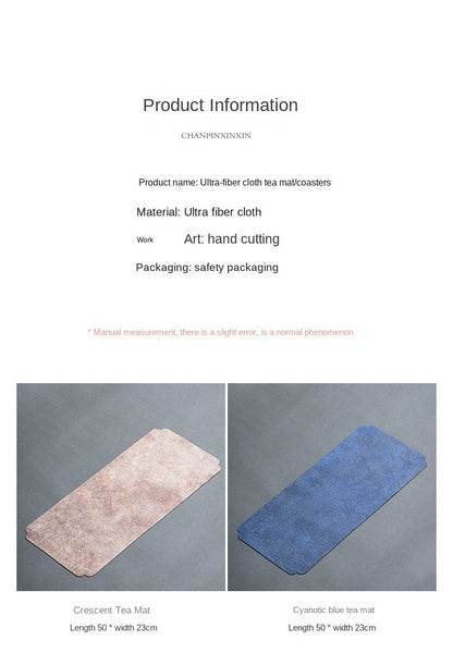 Microfiber Cloth Master Tea Mat