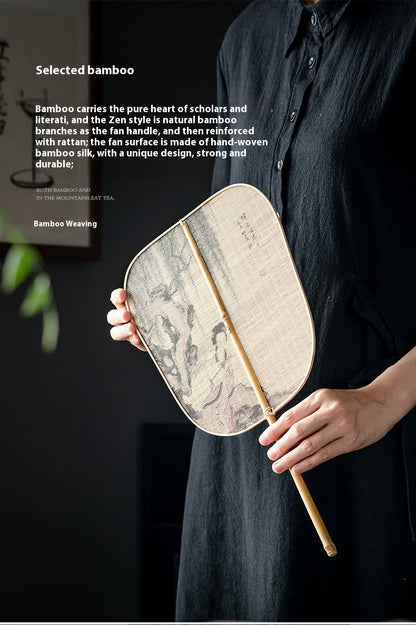 Round Fan Ancient Style New Chinese Style National Fan