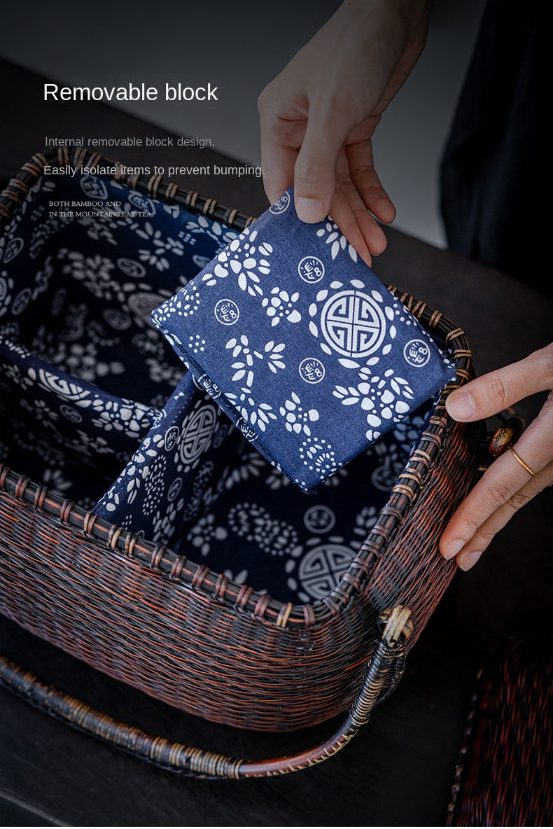 Bamboo Portable Tea Box