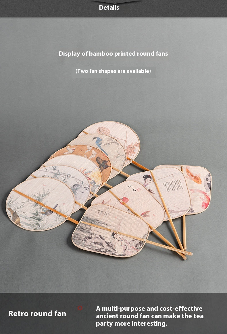 Round Fan Ancient Style New Chinese Style National Fan