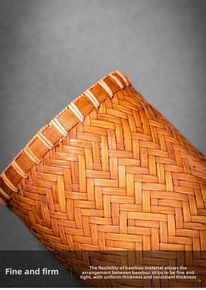 Handmade bamboo cup holder