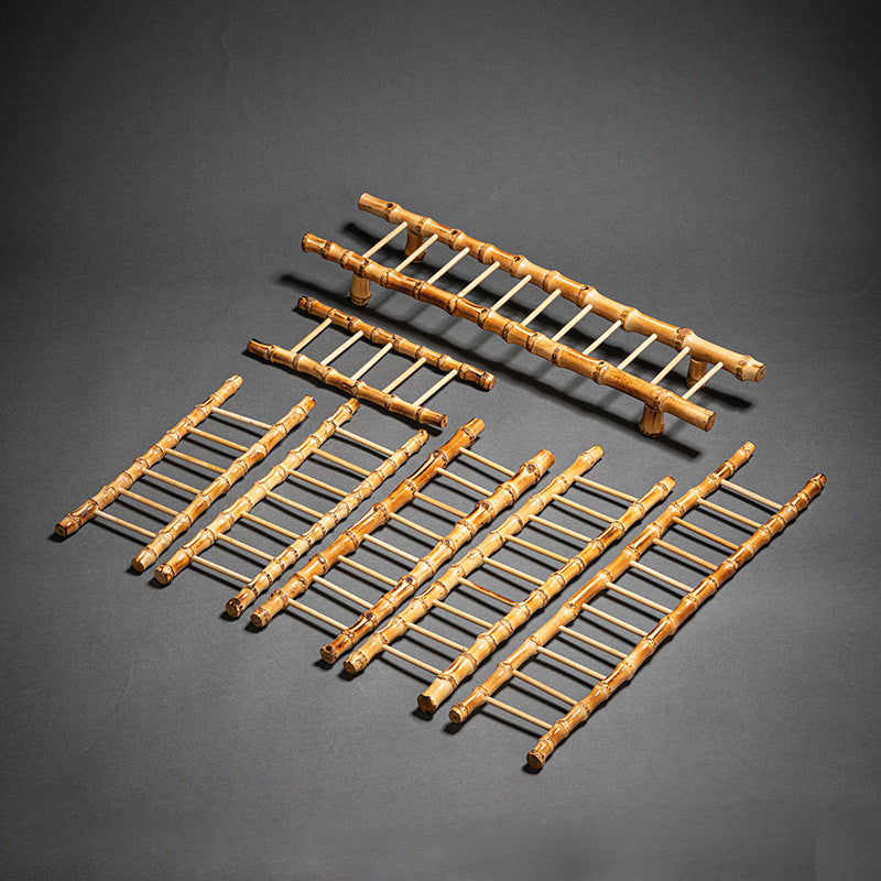 Bamboo Whip Tea Cup Holder