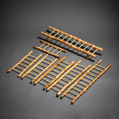 Bamboo Whip Tea Cup Holder