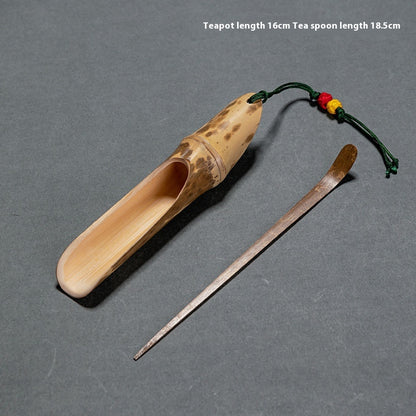 Bamboo Tea Spoon Two-Piece Set