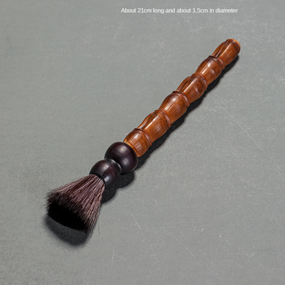 Chinese Style Old Bamboo Root Teapot Brush