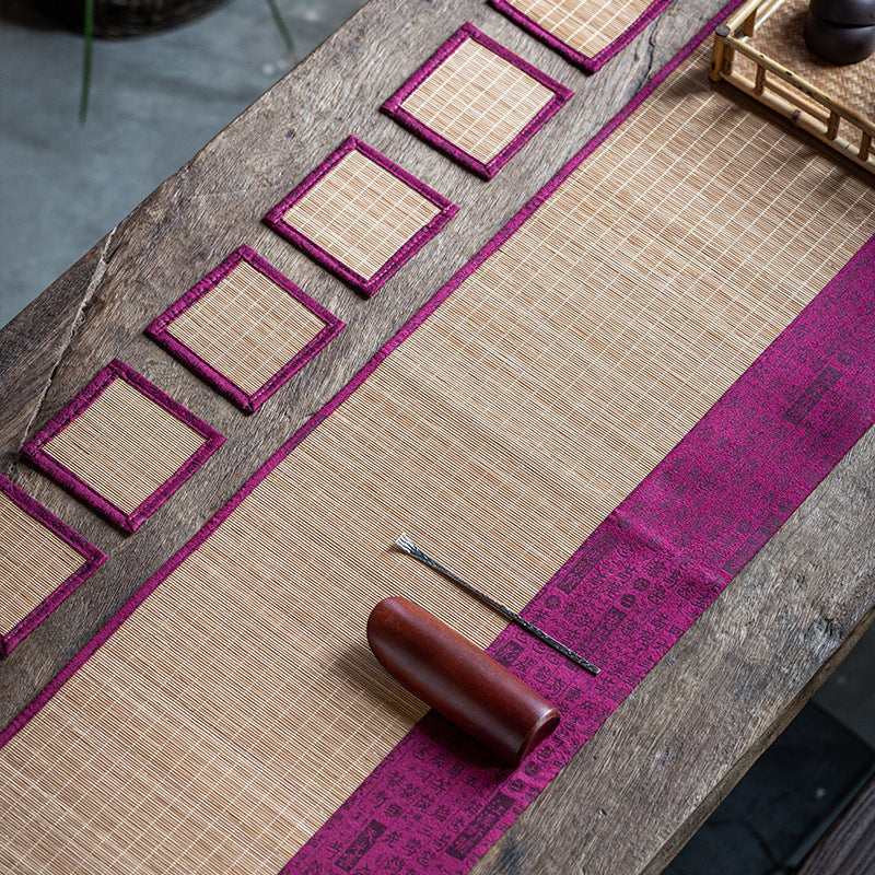 Tea Ceremony Bamboo Mat