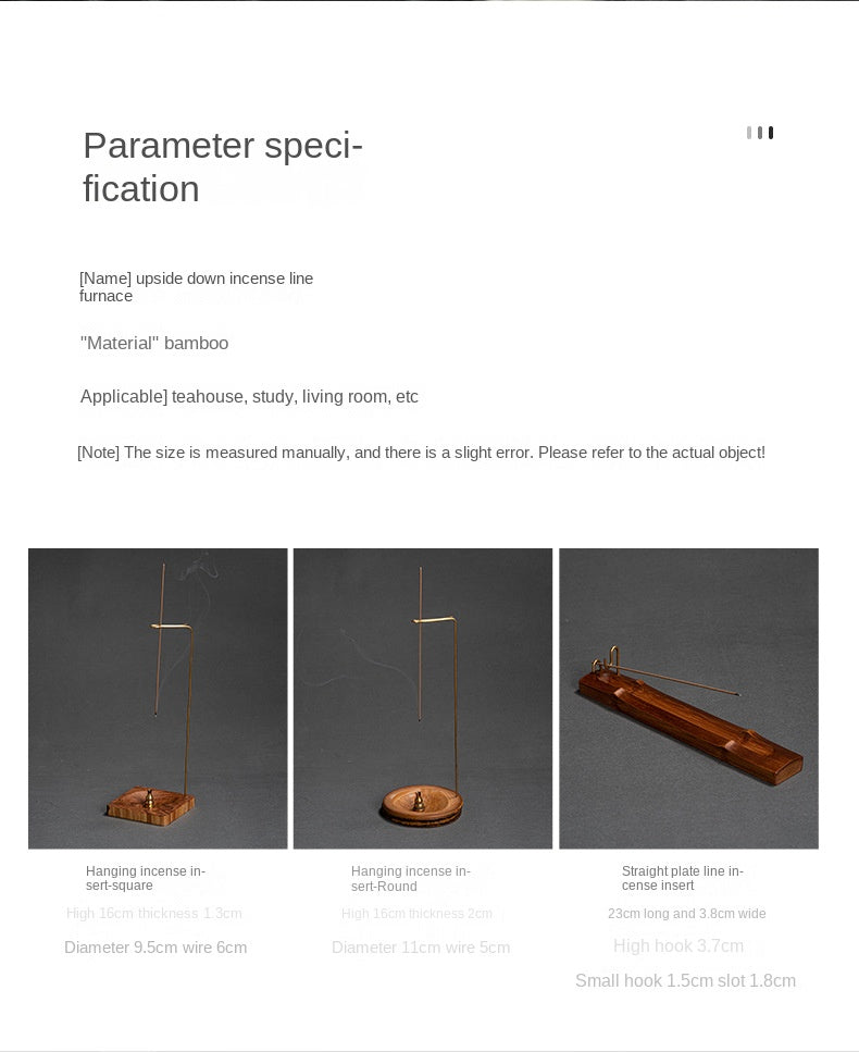 Joss-Stick Base Incense Holder