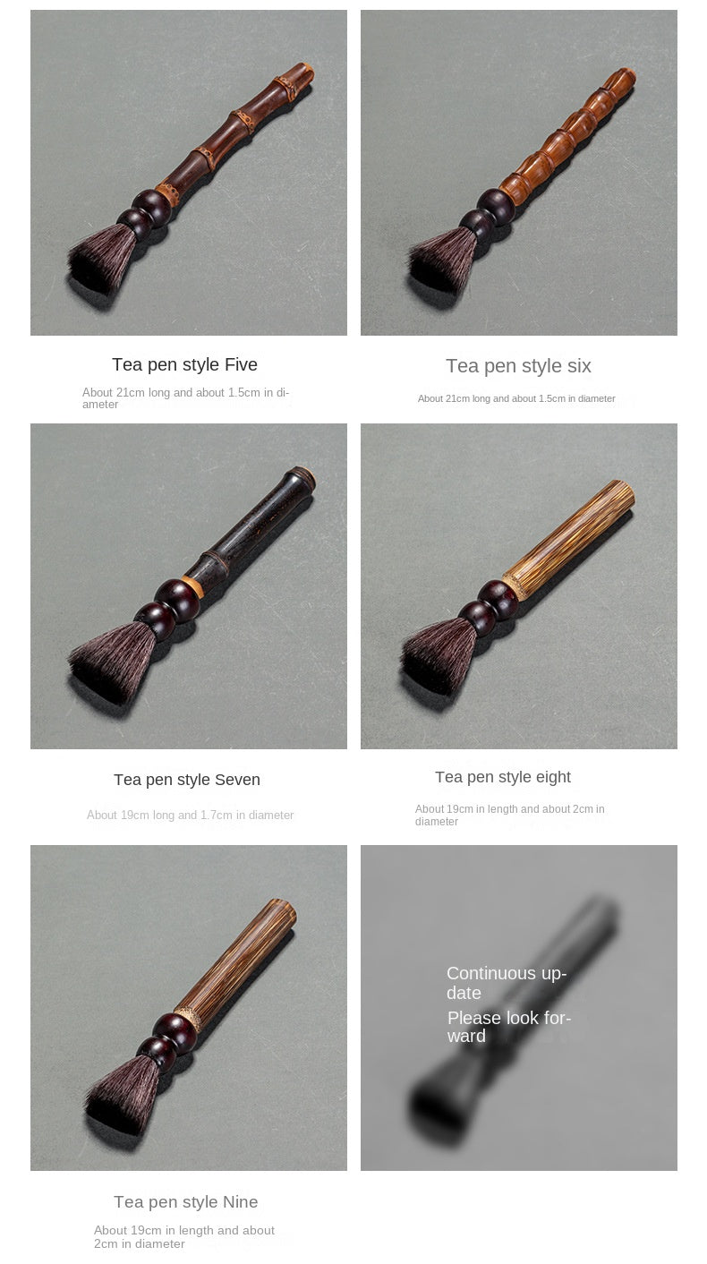 Chinese Style Old Bamboo Root Teapot Brush