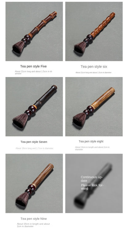Chinese Style Old Bamboo Root Teapot Brush