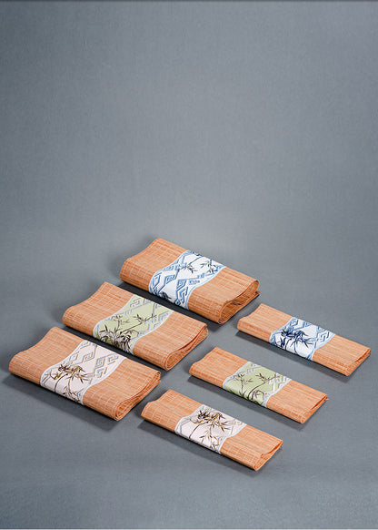 Bamboo Tea Mat New Chinese Style Zen Tea Flag