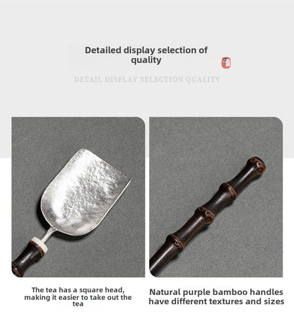 Black Bamboo Tea Spoon