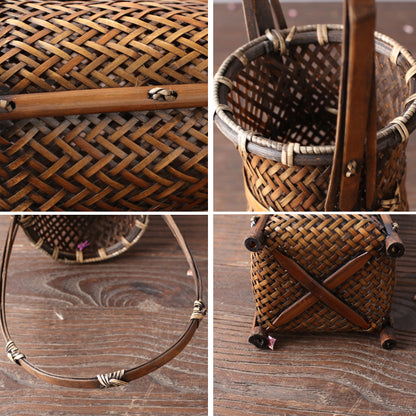 Bamboo Woven Flower Vase
