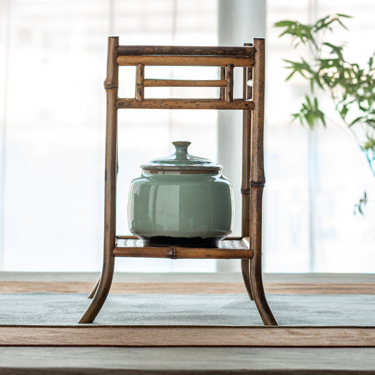 Bamboo Orchid Stand