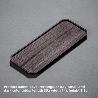 Solid Wood Dry Pour Tea Tray
