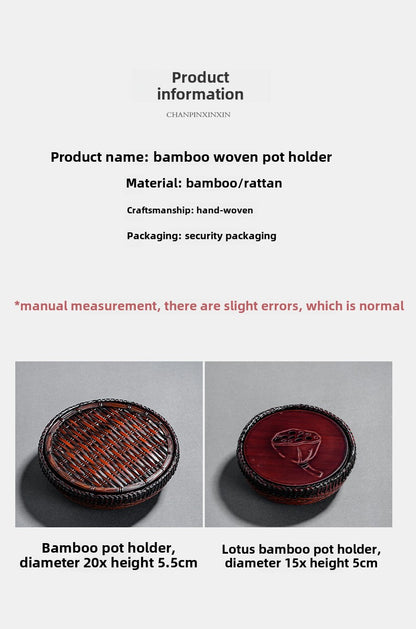 Simple Bamboo-Woven Tray