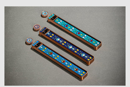 European Retro Zinc Alloy Incense Holder