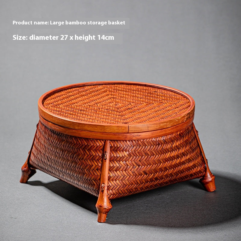 Bamboo Woven Storage Box