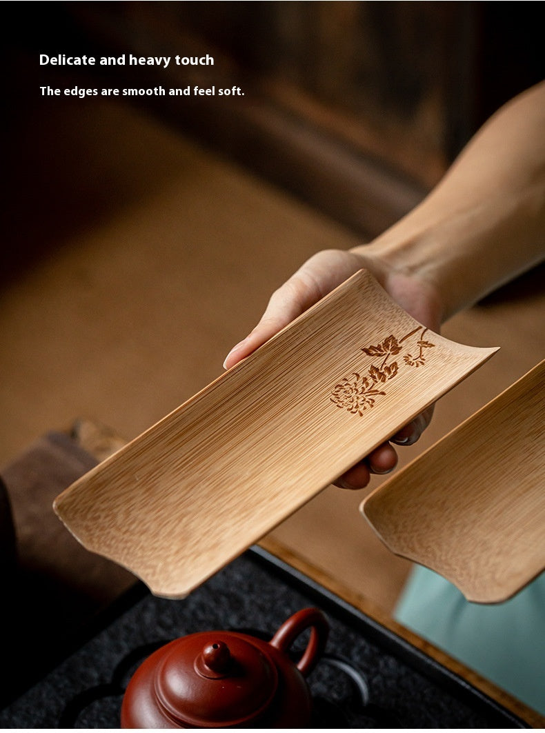 Bamboo Carved Tea Scoop