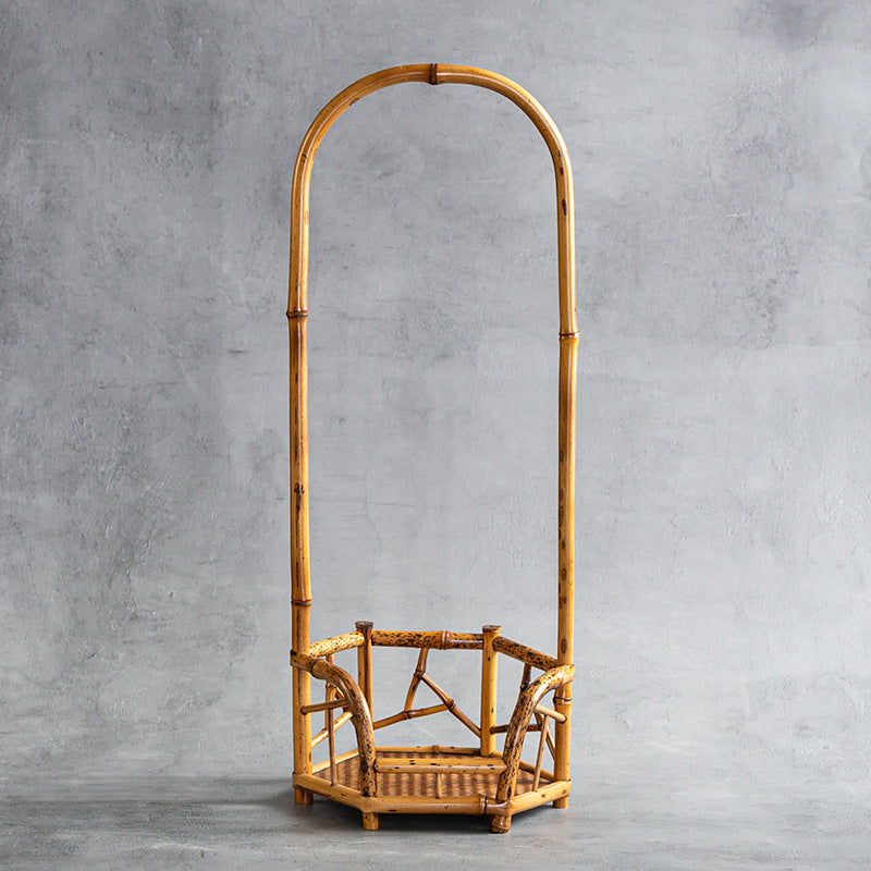 Purple Bamboo Cooling Stove Rack