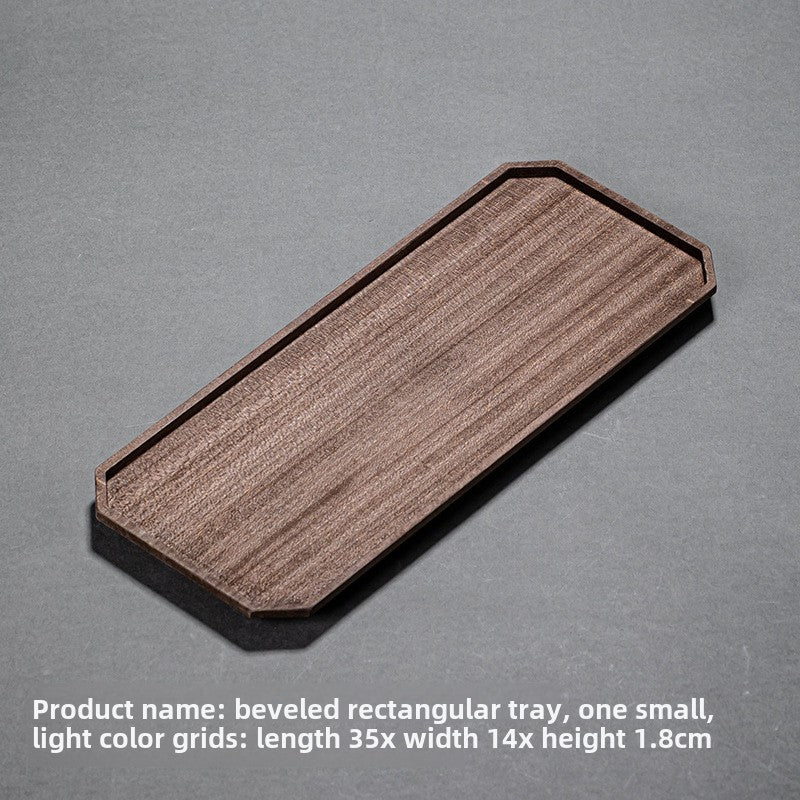 Solid Wood Dry Pour Tea Tray