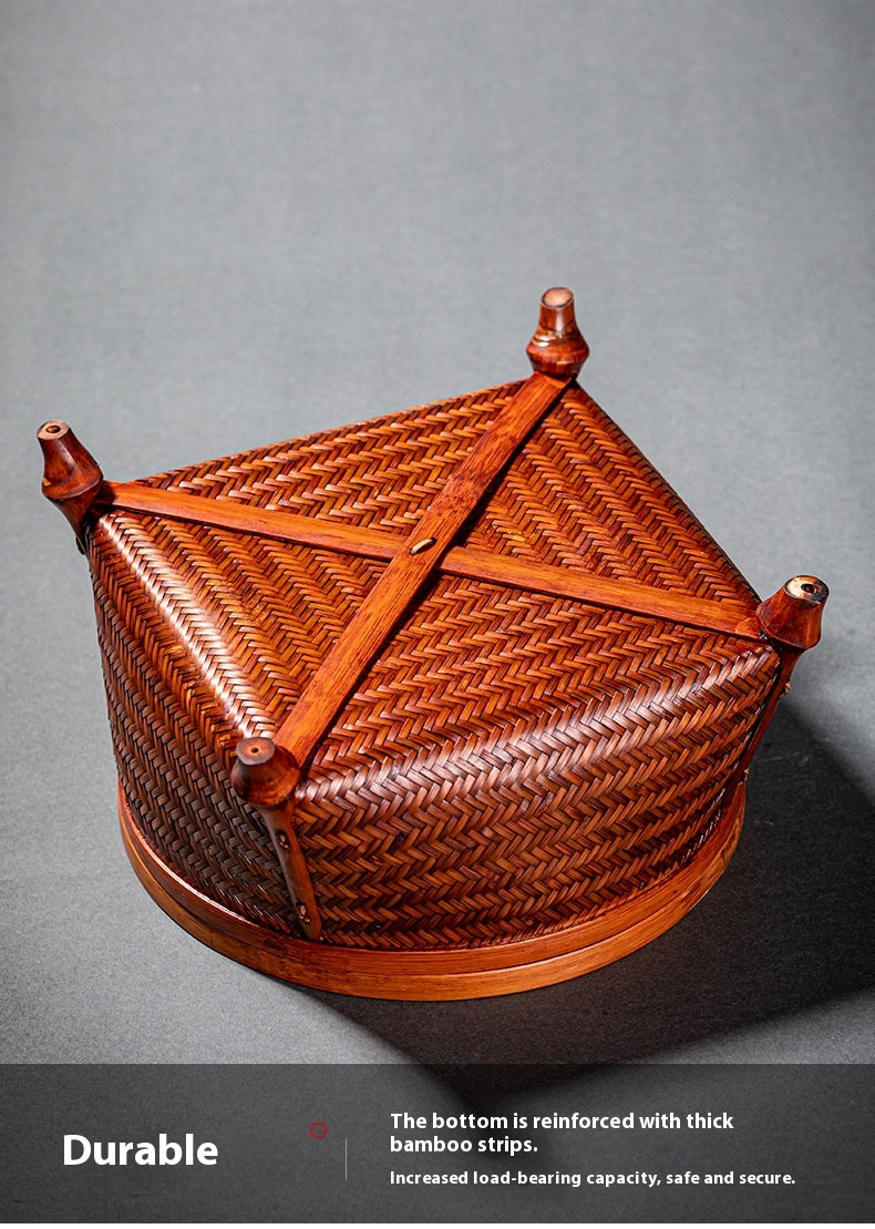 Bamboo Woven Storage Box