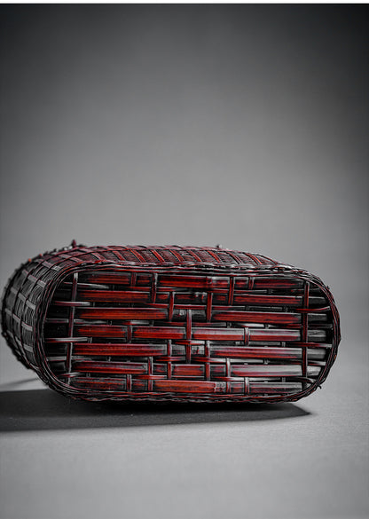 Retro Bamboo Woven Bag