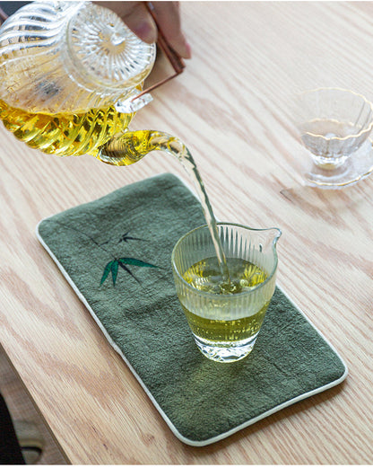 High-Grade Absorbent Cotton and Linen Tea Cloth