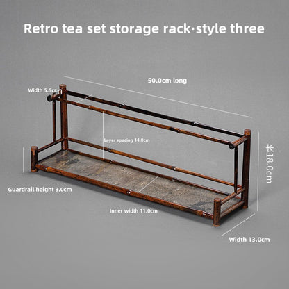 Bamboo Woven Tea Cup Holder
