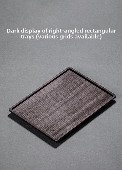 Solid Wood Dry Pour Tea Tray