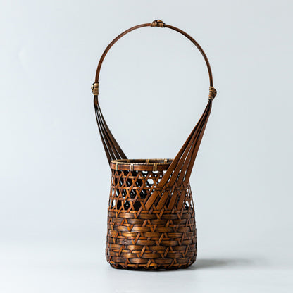 Handmade Bamboo Woven Vase