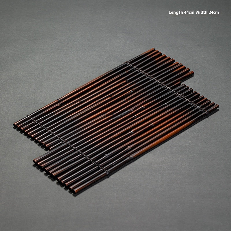 High-end Purple Bamboo Vintage Hand-woven Bamboo Basket