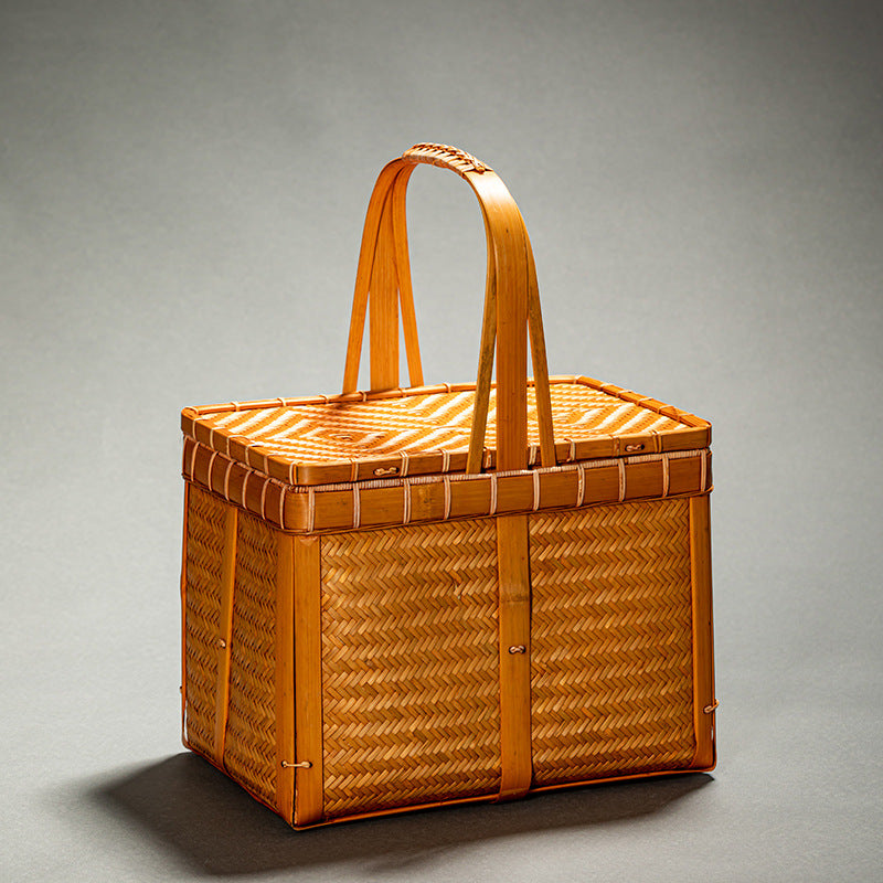 Chinese Retro Bamboo Food Container