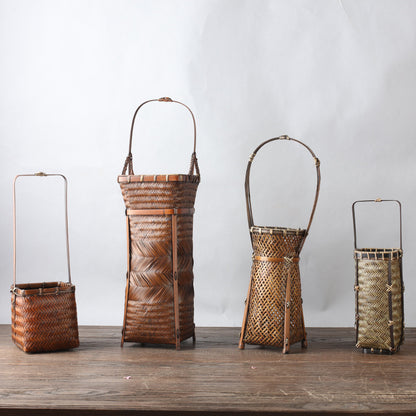 Bamboo Woven Flower Vase