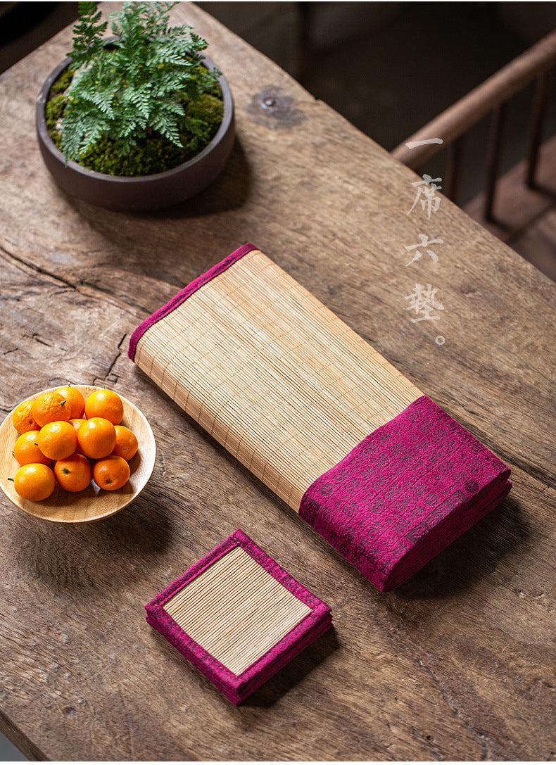 Tea Ceremony Bamboo Mat