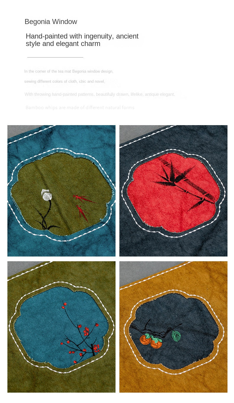 New Chinese Style Host Tea Mat