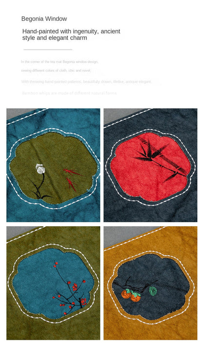 New Chinese Style Host Tea Mat