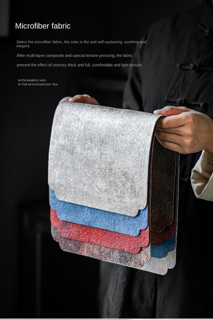 Microfiber Cloth Master Tea Mat