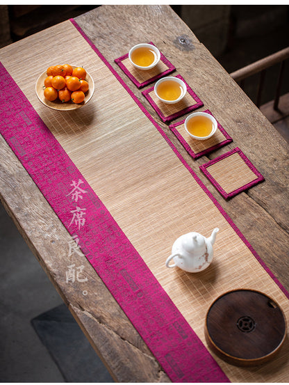 Tea Ceremony Bamboo Mat
