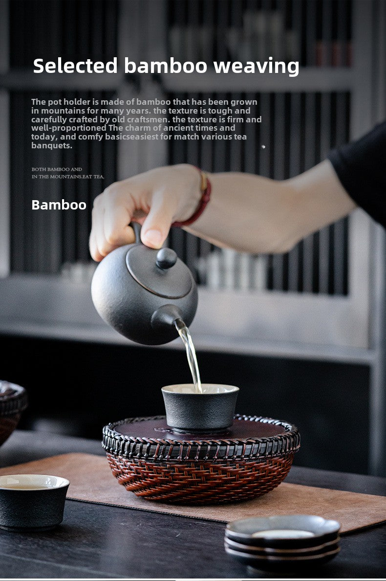 Simple Bamboo-Woven Tray