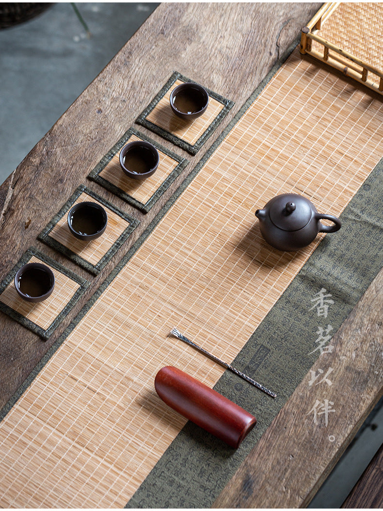 Tea Ceremony Bamboo Mat