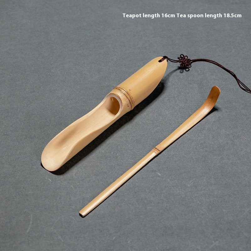 Bamboo Tea Spoon Two-Piece Set