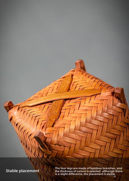 Handmade bamboo cup holder