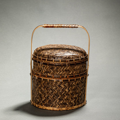 Chinese Retro Bamboo Food Container